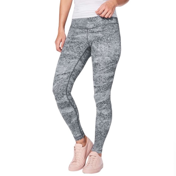 Lululemon Wunder Under Low-Rise Tight *Full-On Luxtreme 28" Area Ice Grey Size 4 - Picture 5 of 15